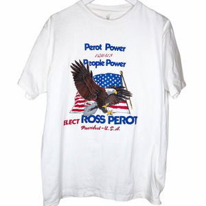 Vtg Ross Perot T-Shirt Presidential Memorabilia 90